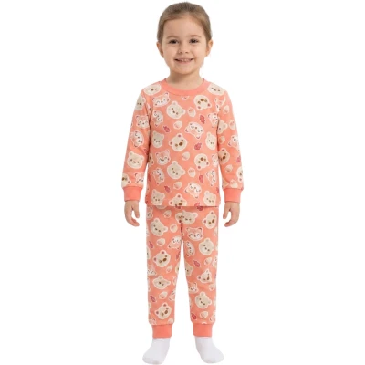 YAVRUAĞZI TİLKİ PİJAMA 3Y,4Y,5Y,6Y Kız