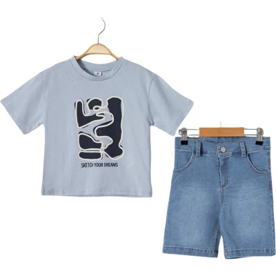 YAZLIK 2Lİ TAKIM 4Y,5Y,6Y,7Y Erkek