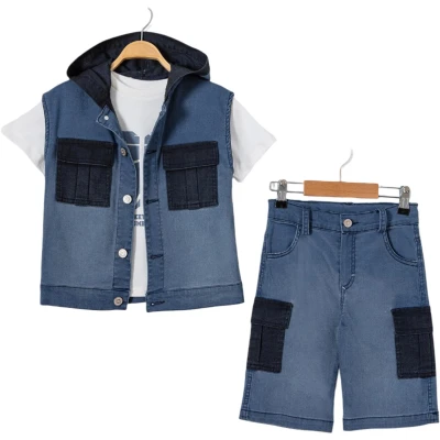 YAZLIK 3 LÜ TAKIM 2Y,3Y,4Y,5Y Erkek