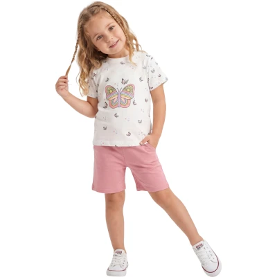 YAZLIK KIZ TAKIMI (KELEBEK) 3Y,4Y,5Y,6Y Kız