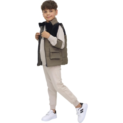 YELEKLİ 3LÜ ERKEK TAKIM 11Y,12Y,13Y,14Y Erkek