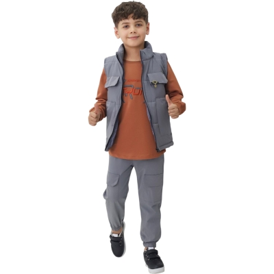 YELEKLİ 3LÜ ERKEK TAKIM 11Y,12Y,13Y,14Y Erkek