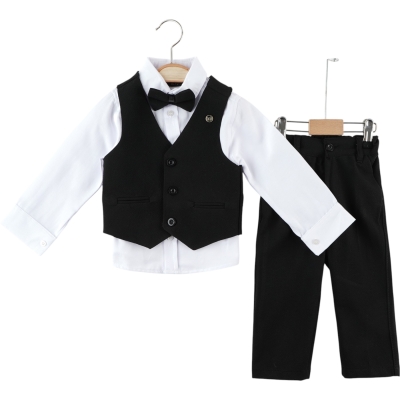 YELEKLİ 3LÜ TAKIM  18 Ay,2Y,3Y,4Y Erkek