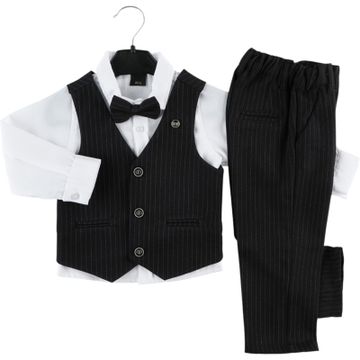 YELEKLİ 3LÜ TAKIM  18 Ay,2Y,3Y,4Y Erkek