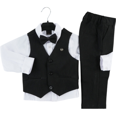 YELEKLİ 3LÜ TAKIM  18 Ay,2Y,3Y,4Y Erkek