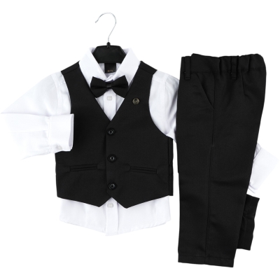 YELEKLİ 3LÜ TAKIM  18 Ay,2Y,3Y,4Y Erkek
