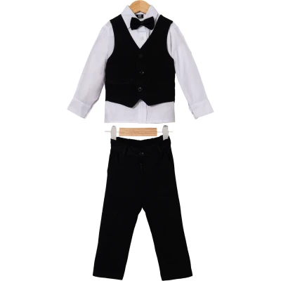 YELEKLİ 3LÜ TAKIM  2Y,3Y,4Y,5Y Erkek