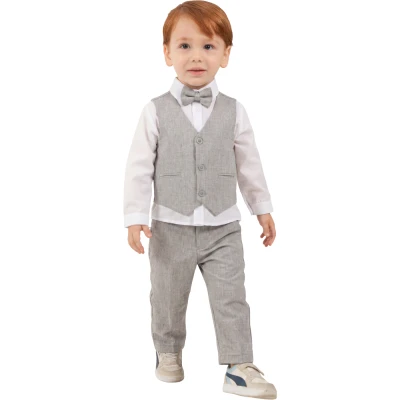 YELEKLİ 3LÜ TAKIM  6Y,7Y,8Y,9Y Erkek