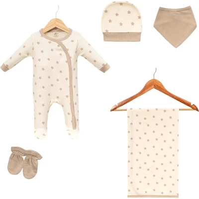 YILDIZ DESEN BATTANİYELİ TULUM SET 3 Ay Erkek