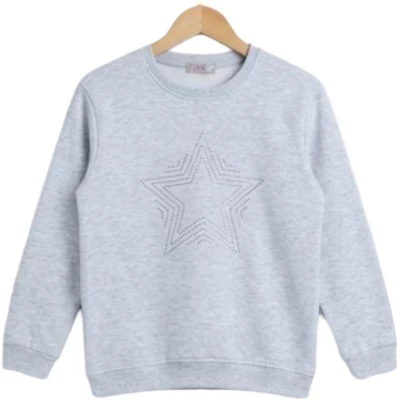 YILDIZ TAŞLI KIZ ÇOCUK SWEAT 13Y,16Y Kız