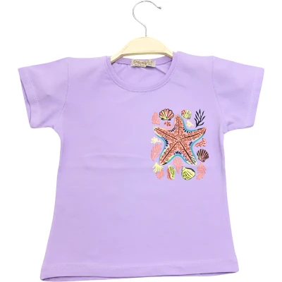 YILDIZ TSHİRT 3Y,5Y,7Y,9Y,11Y Kız