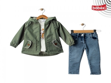 Çizgili Astar Kız Çocuk Takım 2Y,3Y,4Y,5Y Kız