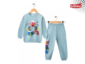 Monster Baskılı Erkek Takımı 2Y,3Y,4Y,5Y,6Y,7Y,8Y Erkek