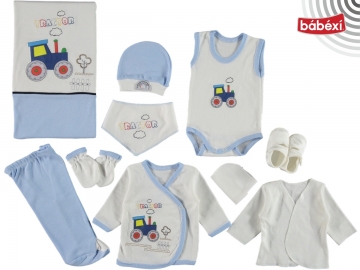 10 Lu Traktör Bebek Set  Uni