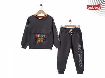 İki ip Best Mood Cepli Erkek Takım  3Y,4Y,5Y,6Y Erkek