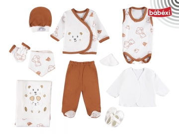 10 Lu Puanlı Kulaklı Ayı Lüx Set  Uni