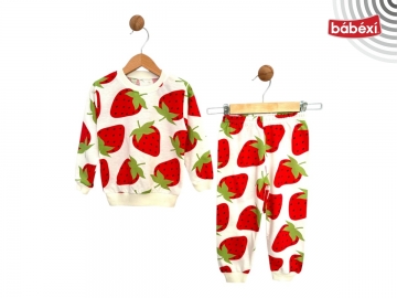 7/10 Yaş Çilek İki İp Pijama 7Y,8Y,9Y,10Y Kız