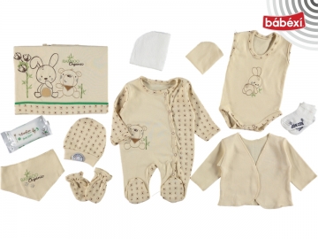 10 Lu Organic Set Bambu Tavşan  Uni