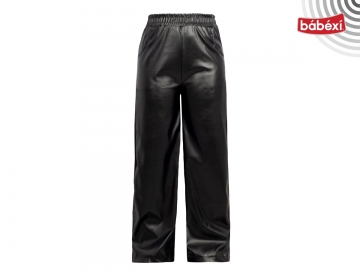 Deri Bol Paça Pantolon  9Y,10Y,11Y,12Y,13Y,14Y Kız