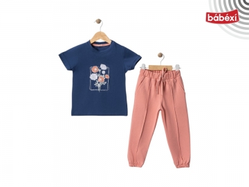 Kız Yazlık Üçlü Takım  2Y,3Y,4Y,5Y Kız