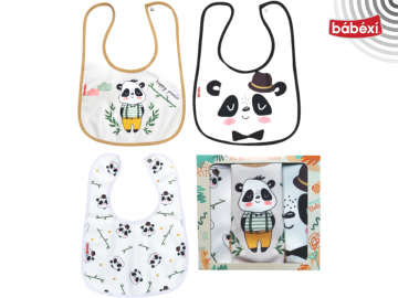PANDA DESEN 3 LÜ KUTULU KOMBİN ÖNLÜK 6 Ay,9 Ay,12 Ay,2 Ay,3 Ay Uni