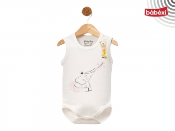 Dijital Fil Baskılı Buyuk Askılı Badi 12 Ay,18 Ay,2Y,3Y Kız