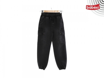 Bel Paça Lastikli Çift Kargo Cepli Erkek Pantolon  3Y,4Y,5Y,6Y,7Y Kız