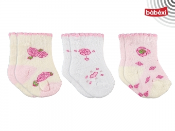 Kız Bebe Havlu Üçlü Set  1 Ay,6 Ay Kız