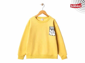 3 İP YOUNG LIFE Baskılı Kız Sweat 9Y,10Y,11Y,12Y Kız