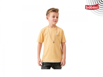 O Yaka Nakışlı Tişört  7Y,8Y,9Y,10Y Erkek