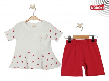 Baskılı Kız 2 Li Takım 2Y,3Y,4Y,5Y Kız
