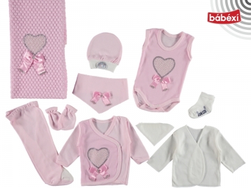  Nohutlu Kalp Yıldız Taşlı 10’Lu Set  Uni