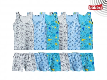 Erk Çocuk Desenli Atlet Boxer Takım 2Y,3Y Erkek