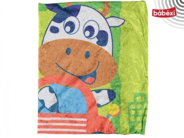 İnek Baskılı Battaniye   Erkek 80*95  CM