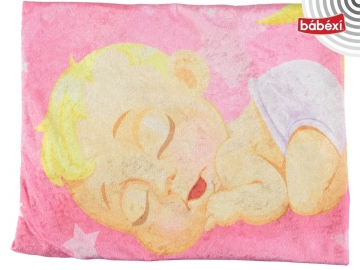 Bebek Baskılı Battaniye   Kız 80*95 CM