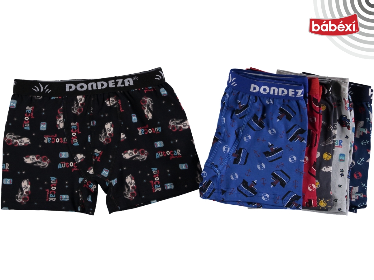 Desenli Erkek Çocuk Boxer 3Y Erkek